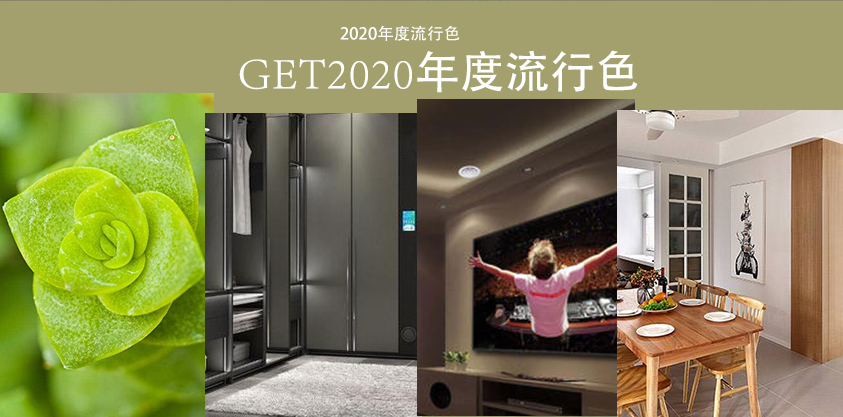 2020年秋冬流行色，板材花色你看好哪款？